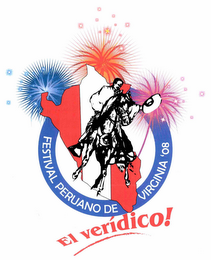 FESTIVAL PERUANO DE VIRGINIA '08 EL VERÍDICO! logo