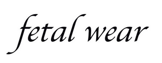 FETAL WEAR logo
