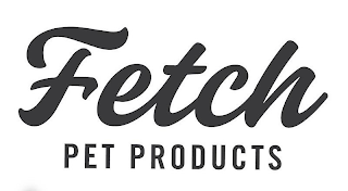 FETCH PET PRODUCTS logo
