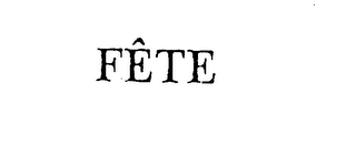 FETE logo