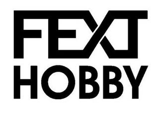 FEXT HOBBY logo