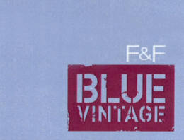 F&F BLUE VINTAGE logo