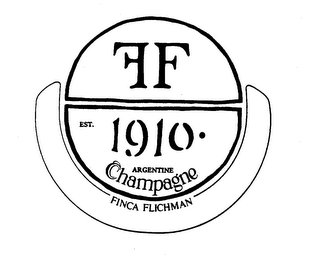 FF EST. 1910 ARGENTINE CHAMPAGNE FINCA FLICHMAN logo