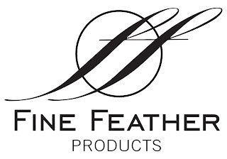 FF FINE FEATHER PRODUCTS logo