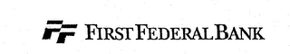 FF FIRST FEDERAL BANK logo