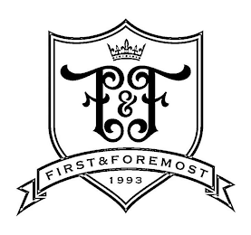 F&F FIRST&FOREMOST 1993 logo