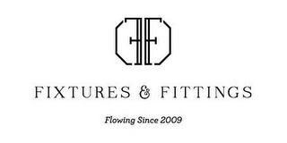 FF FIXTURES & FITTINGS FLOWING SINCE 2009 logo
