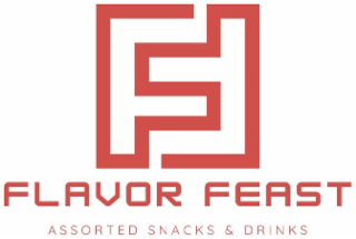 FF FLAVOR FEAST ASSORTED SNACKS & DRINKS logo