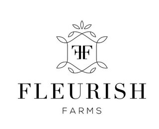 FF FLEURISH FARMS logo