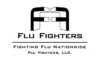 FF FLU FIGHTERS FIGHTING FLU NATIONWIDE FLU FIGHTERS, LLC. logo
