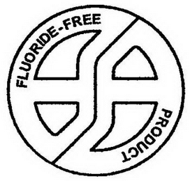 FF FLUORIDE-FREE PRODUCT logo