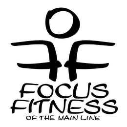 FF FOCUS FITNESS OF THE MAIN LINE logo