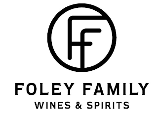 FF FOLEY FAMILY WINES & SPIRITS logo