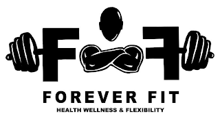FF FOREVER FIT HEALTH WELLNESS & FLEXIBILITY logo