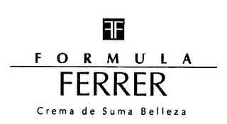 FF FORMULA FERRER CREMA DE SUMA BELLEZA logo