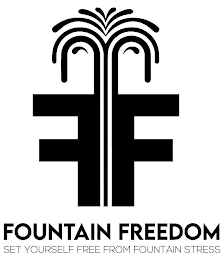 FF FOUNTAIN FREEDOM SET YOURSELF FREE FROM FOUNTAIN STRESS logo