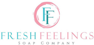 FF FRESH FEELINGS SOAP COMPANY logo