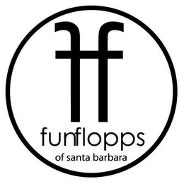 FF FUNFLOPPS OF SANTA BARBARA logo