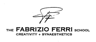 FF THE FABRIZIO FERRI SCHOOL CREATIVITY + SYNAESTHETICS logo