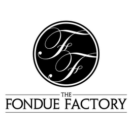 FF THE FONDUE FACTORY logo