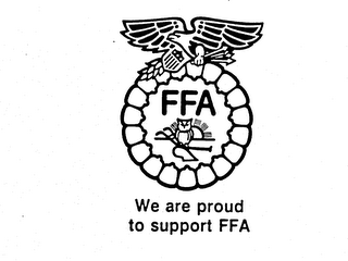 FFA WE ARE PROUD TO SUPPORT FFA logo