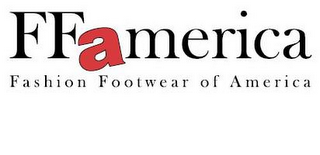 FFAMERICA FASHION FOOTWEAR OF AMERICA logo