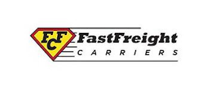 FFC FASTFREIGHT C A R R I E R S logo
