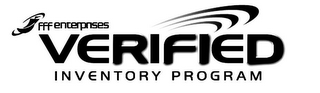 FFF ENTERPRISES VERIFIED INVENTORY PROGRAM logo