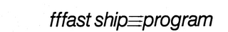 FFFAST SHIP PROGRAM logo