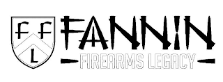FFL FANNIN FIREARMS LEGACY logo