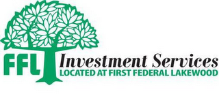 FFL INVESTMENT SERVICES LOCATED AT FIRST FEDERAL LAKEWOOD logo