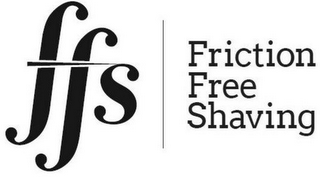 FFS FRICTION FREE SHAVING logo