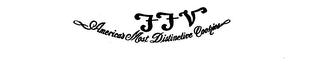 FFV AMERICA'S MOST DISTINCTIVE COOKIES logo