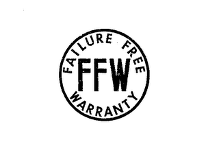 FFW FAILURE FREE WARRANTY logo