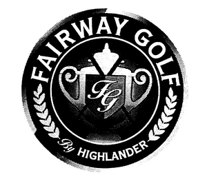 FG FAIRWAY GOLF BY HIGHLANDER logo