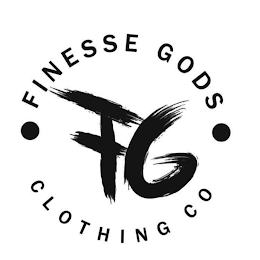 FG · FINESSE GODS · CLOTHING CO logo