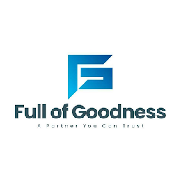 FG FULL OF GOODNESS A PARTNER YOU CAN TRUST logo