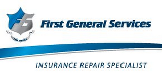 FG FULL SERVICE FIRST GENERAL SERVICES INSURANCE REPAIR SPECIALIST logo