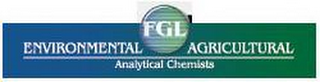 FGL ENVIRONMENTAL AGRICULTURAL ANALYTICAL CHEMISTS logo