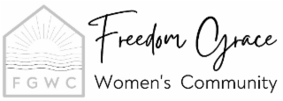 FGWC FREEDOM GRACE WOMEN'S COMMUNITY logo