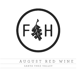 FH AUGUST RED WINE SANTA YNEZ VALLEY logo