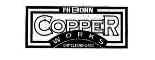 FH BONN COPPERWORKS DRY CLEANING PAD logo