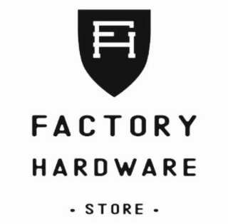 FH FACTORY HARDWARE STORE logo