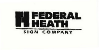 FH FEDERAL HEATH SIGN COMPANY logo