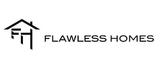 FH FLAWLESS HOMES logo