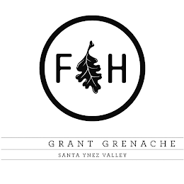 FH GRANT GRENACHE SANTA YNEZ VALLEY logo