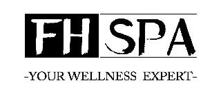 FH SPA YOUR WELLNESS EXPERT logo