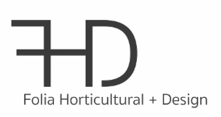 FHD FOLIA HORTICULTURAL + DESIGN logo