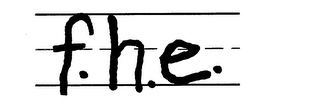 F.H.E. logo