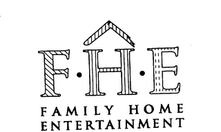 FHE FAMILY HOME ENTERTAINMENT logo